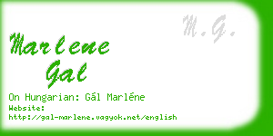 marlene gal business card